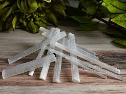 Buy Selenite Wands UK. Energy Cleansing Crystals for Aura and Chakra