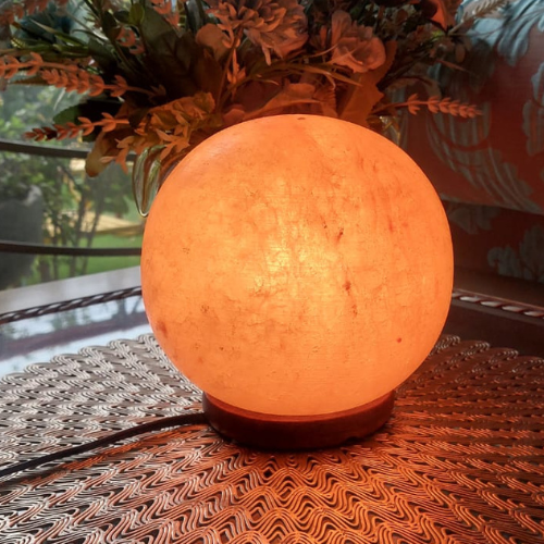 Sphere Salt Lamp