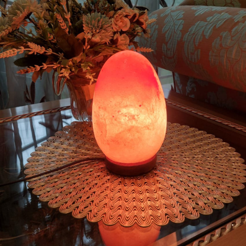 Egg Shaped Himalayan Salt Lamp