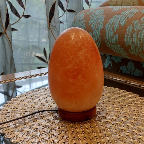 Egg Shaped Himalayan Salt Lamp