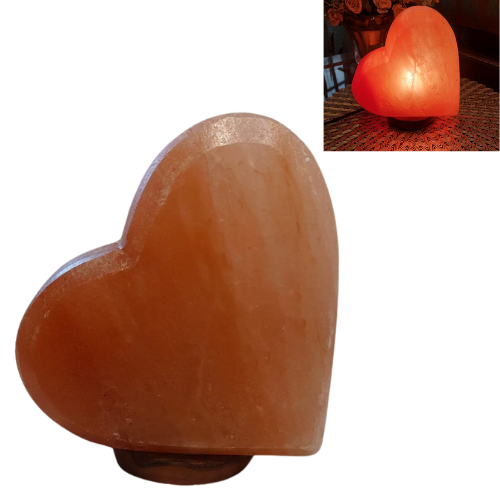 Heart Shaped Himalayan Salt Lamp