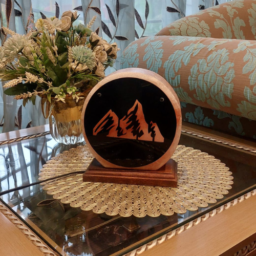 Himalayan Salt 3D Mountain Lamp