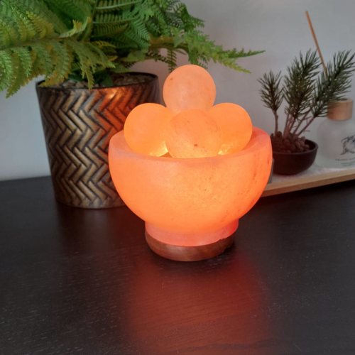 Himalayan Salt Fire Bowl With Balls