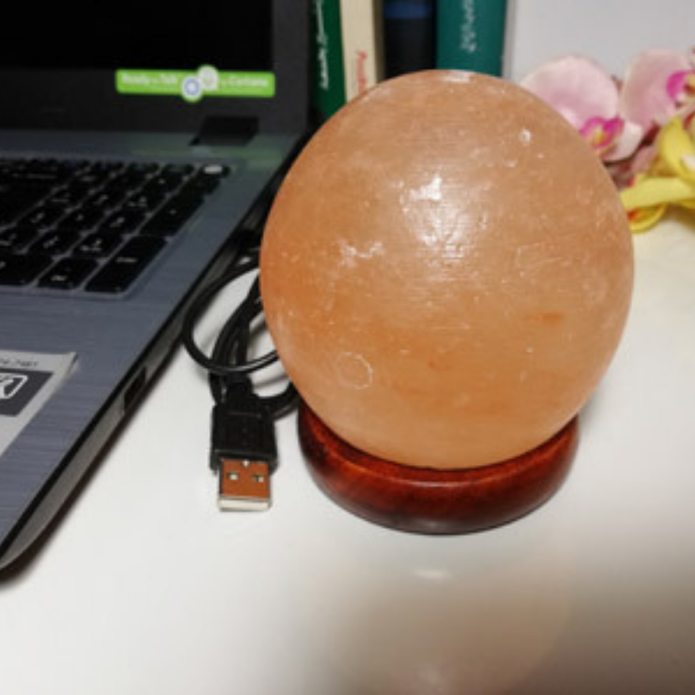 Himalayan Salt Lamp USB - Sphere Shape