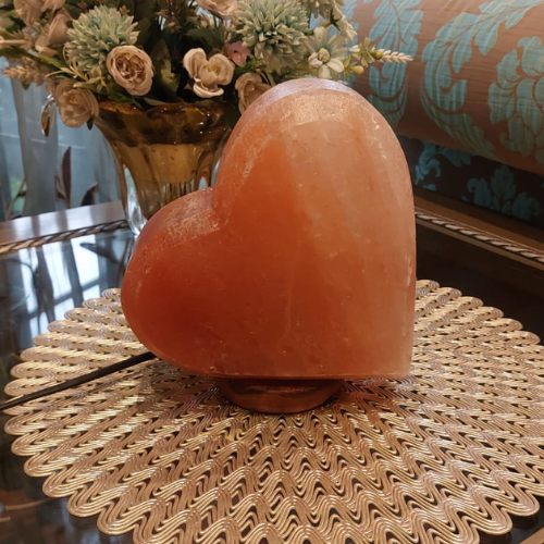 Heart Shaped Himalayan Salt Lamp