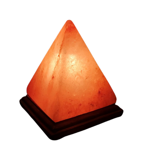 Pyramid Shaped Himalayan Salt Lamp