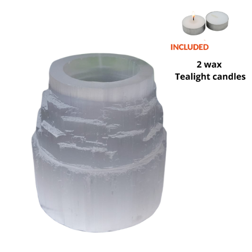 Selenite Tealight Holder