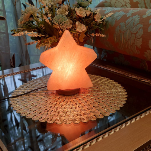 Star Shaped Himalayan Salt Lamp