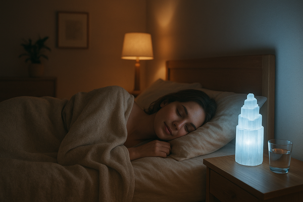 Can a Selenite Lamp Help You Sleep Better? The Calming Power of Selenite Explained