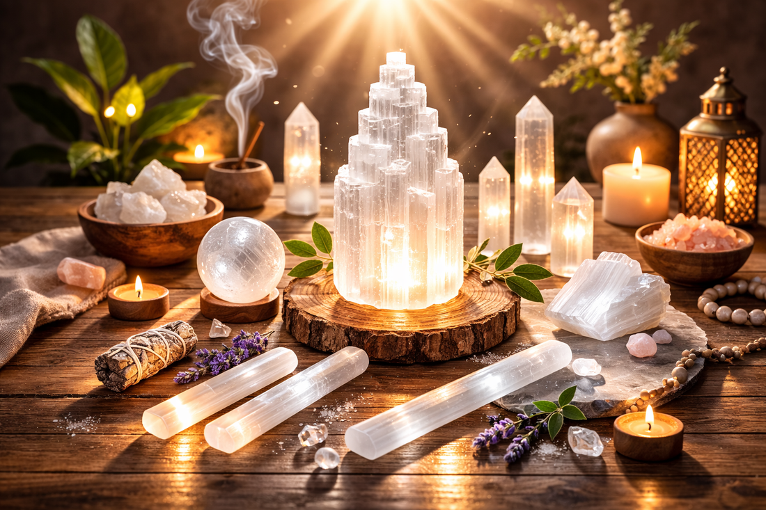 Discover the Healing Powers of Selenite Crystal: Benefits and Uses