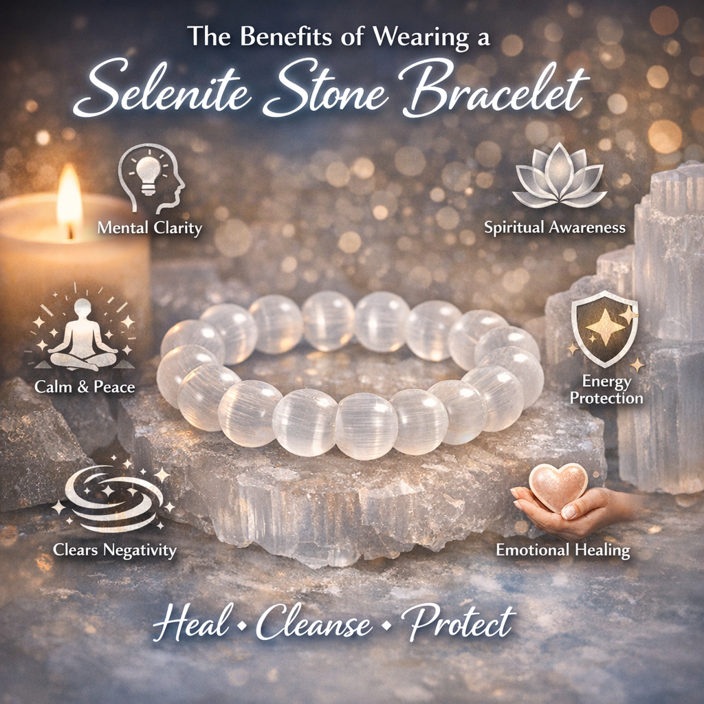 Selenite Stone Bracelets: A Stylish Way to Reap Their Spiritual and Emotional Benefits