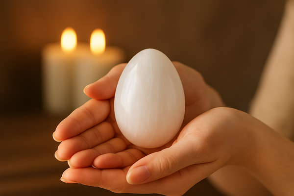 Giniä Selenite Massage Stones: Relaxation and Wellness Combined