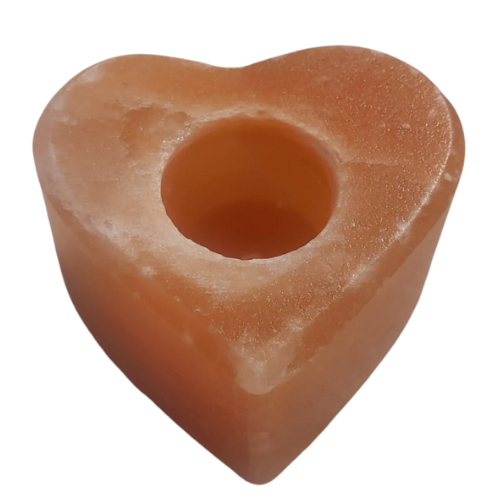 Heart Shape Himalayan Salt Tealight Holder