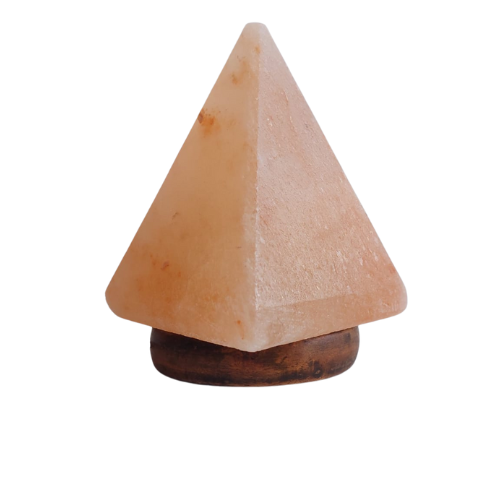 Himalayan Salt Lamp – USB Pyramid with Color Changing LED