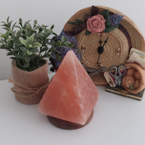 USB Salt Lamp Pyramid Shaped