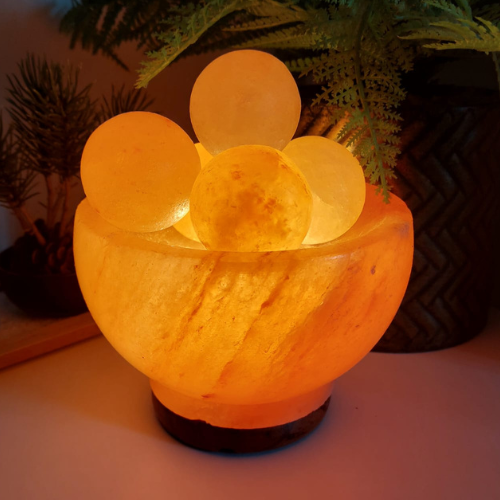Himalayan Salt Fire Bowl With Balls