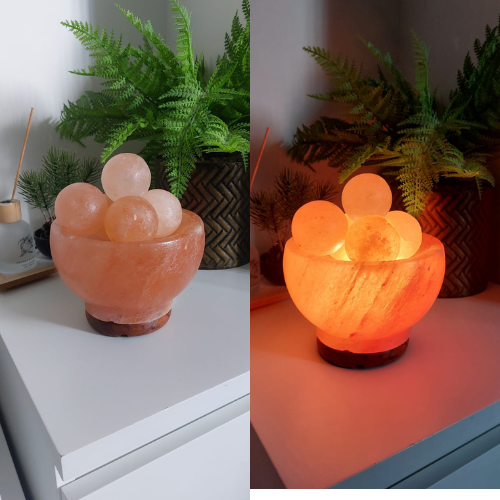 Himalayan Salt Fire Bowl With Balls