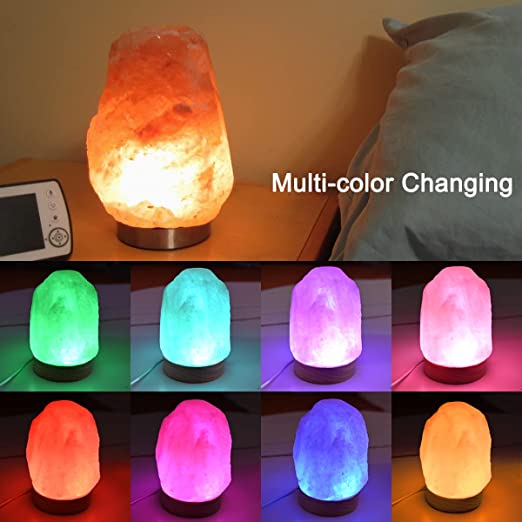 Himalayan Salt - USB Natural Lamp With Color Changing LED