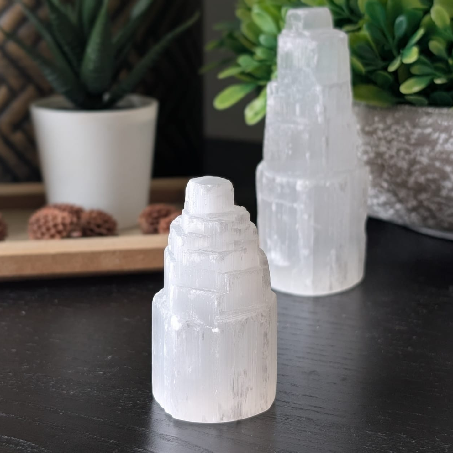 Selenite Mini Tower - 6 cm