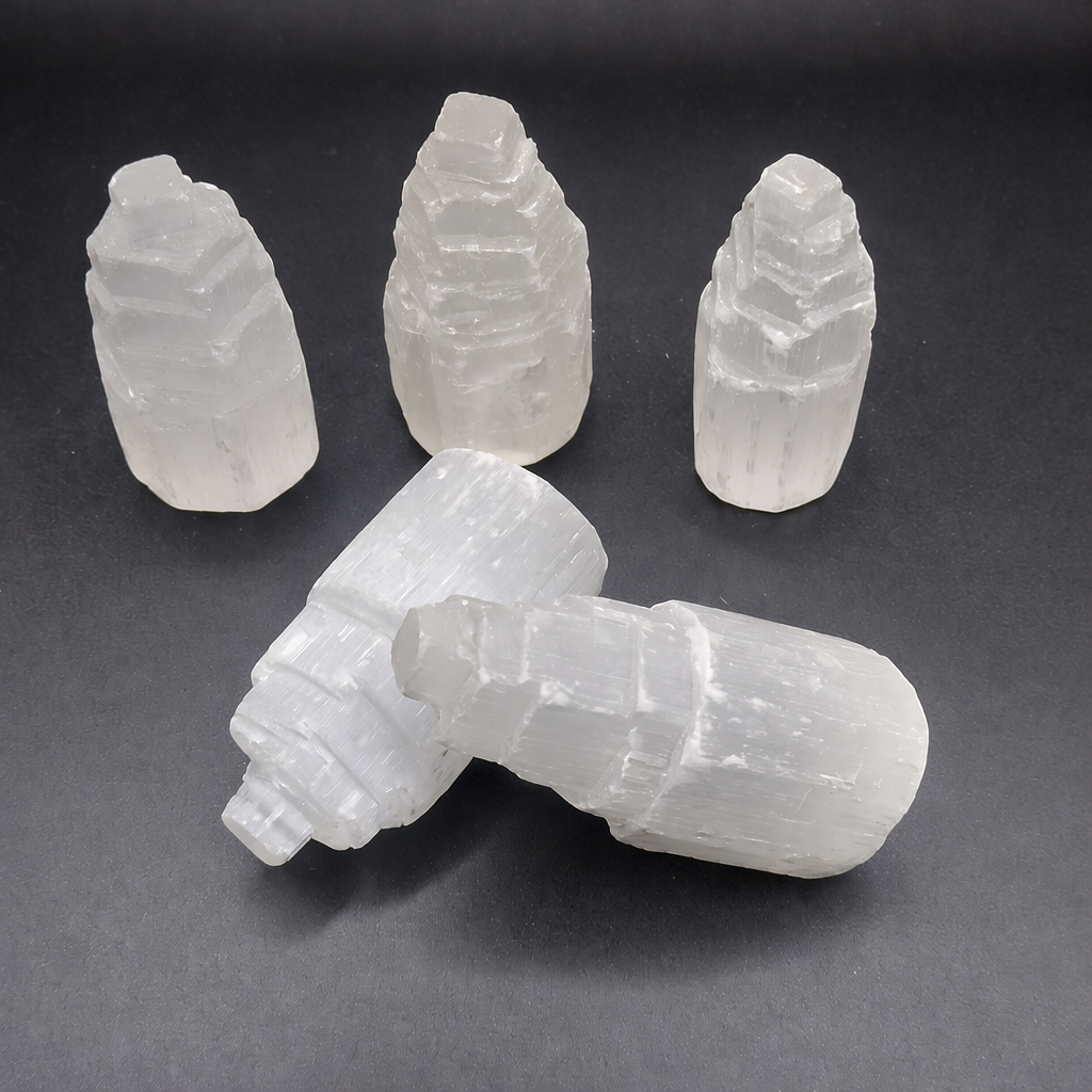 Selenite Mini Tower - 6 cm