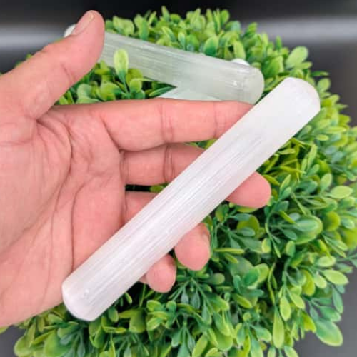 Selenite Wand Massage Stone - Bar