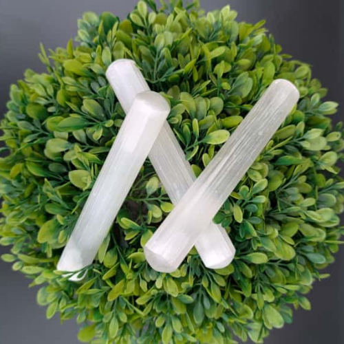 Selenite Wand Massage Stone - Bar