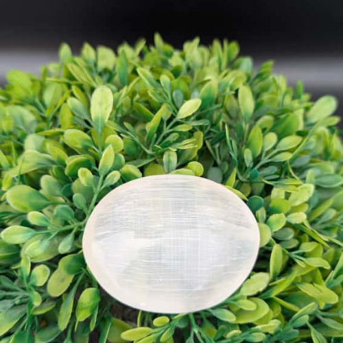 Selenite Wand Massage Stone - Palm