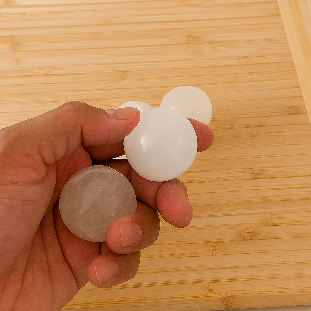 Selenite Sphere - Himalayan         Glow