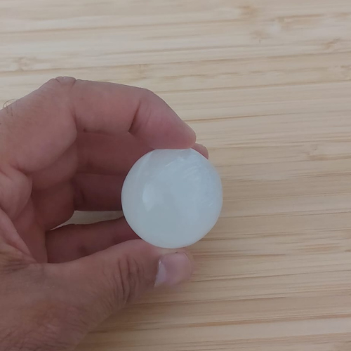Selenite Sphere - Himalayan         Glow
