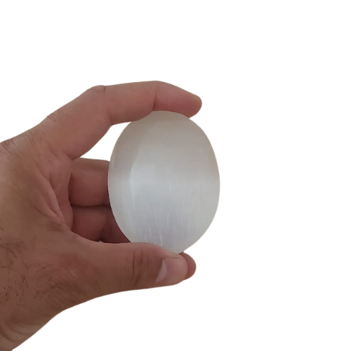 Selenite Wand Massage Stone - Palm