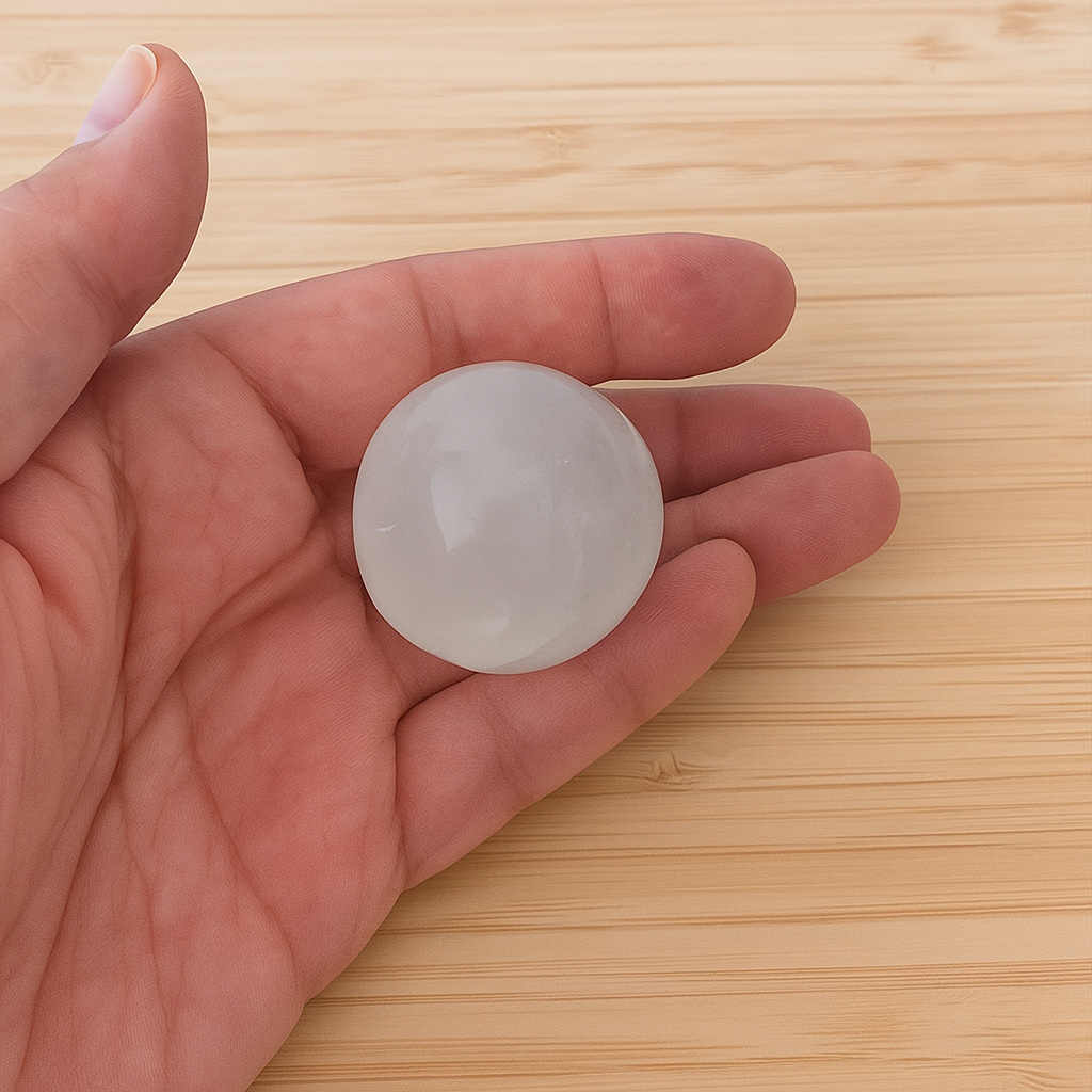 Selenite Sphere - Himalayan         Glow