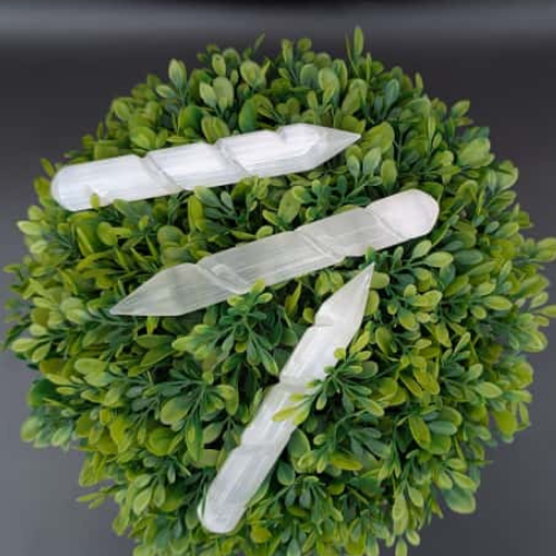 Selenite Wand Massage Stone - Spiral