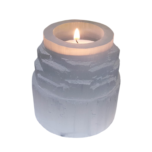 Selenite Tealight Holder