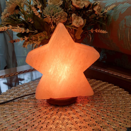 Star Shaped Himalayan Salt Lamp